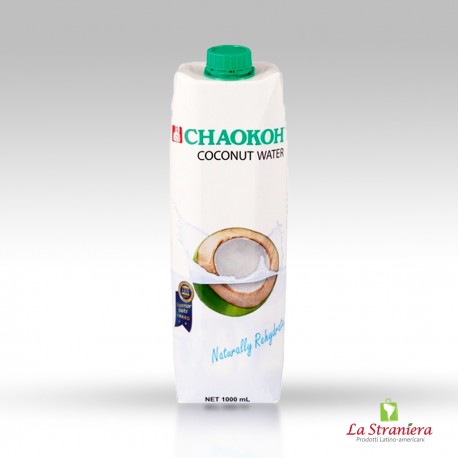 Acqua de Cocco Filtrata, Chaokoh Agua de Coco 1L - La Straniera Torino -  Specialità Sudamericane