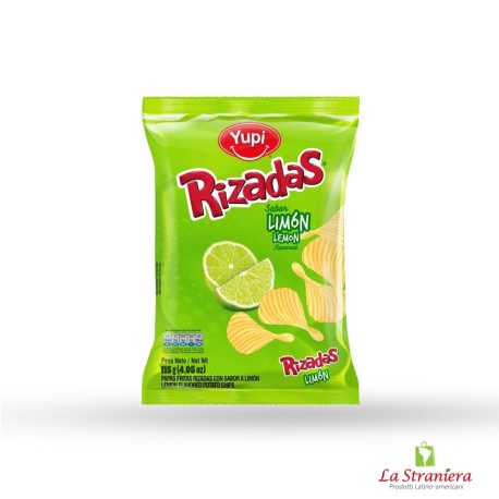 Rizadas Sabor Limon Yupi 115G