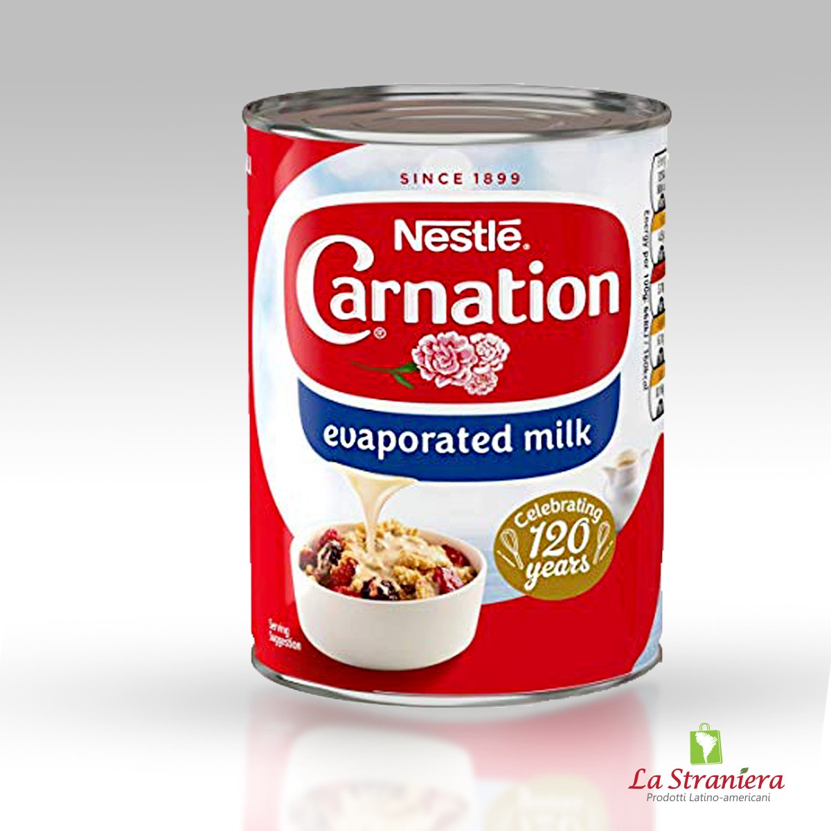 LECHE EVAPORADA CARNATION NESTLE 1lt